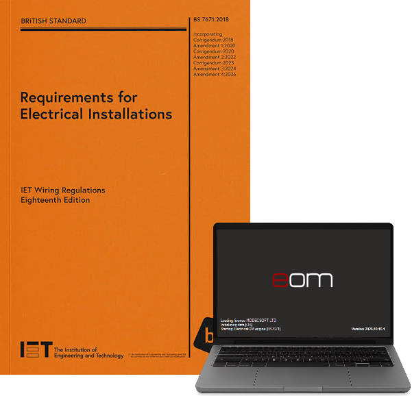 BS 7671 18th Edition Amendment 4 Software 