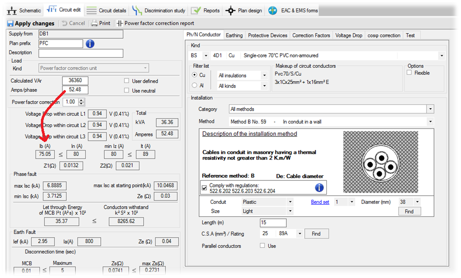 Electrical Design, Cable Sizing and Certification Software